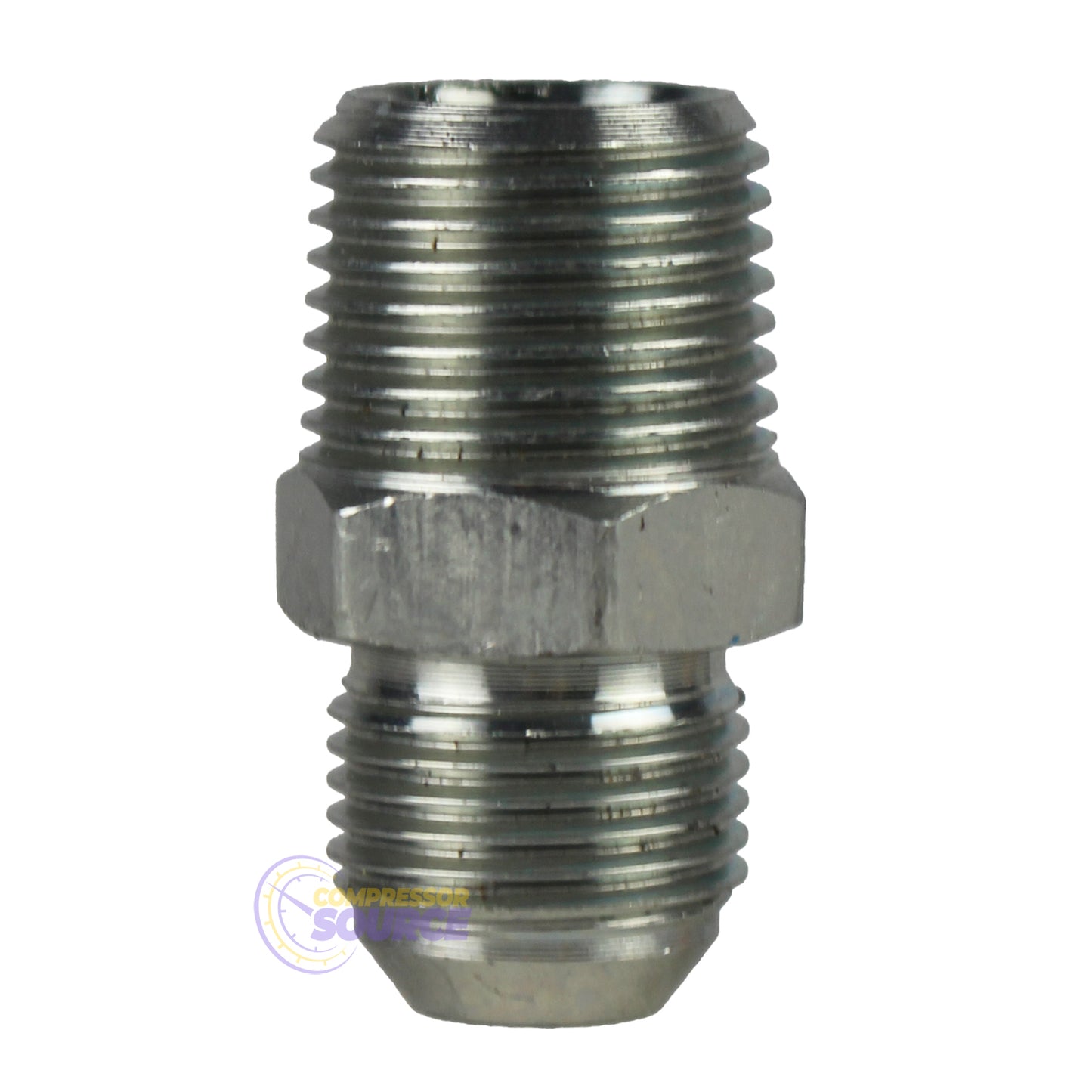 1/2" Male Flare x 1/2" MNPT Straight Adapter Fitting for 1/2" OD J04MF04MX