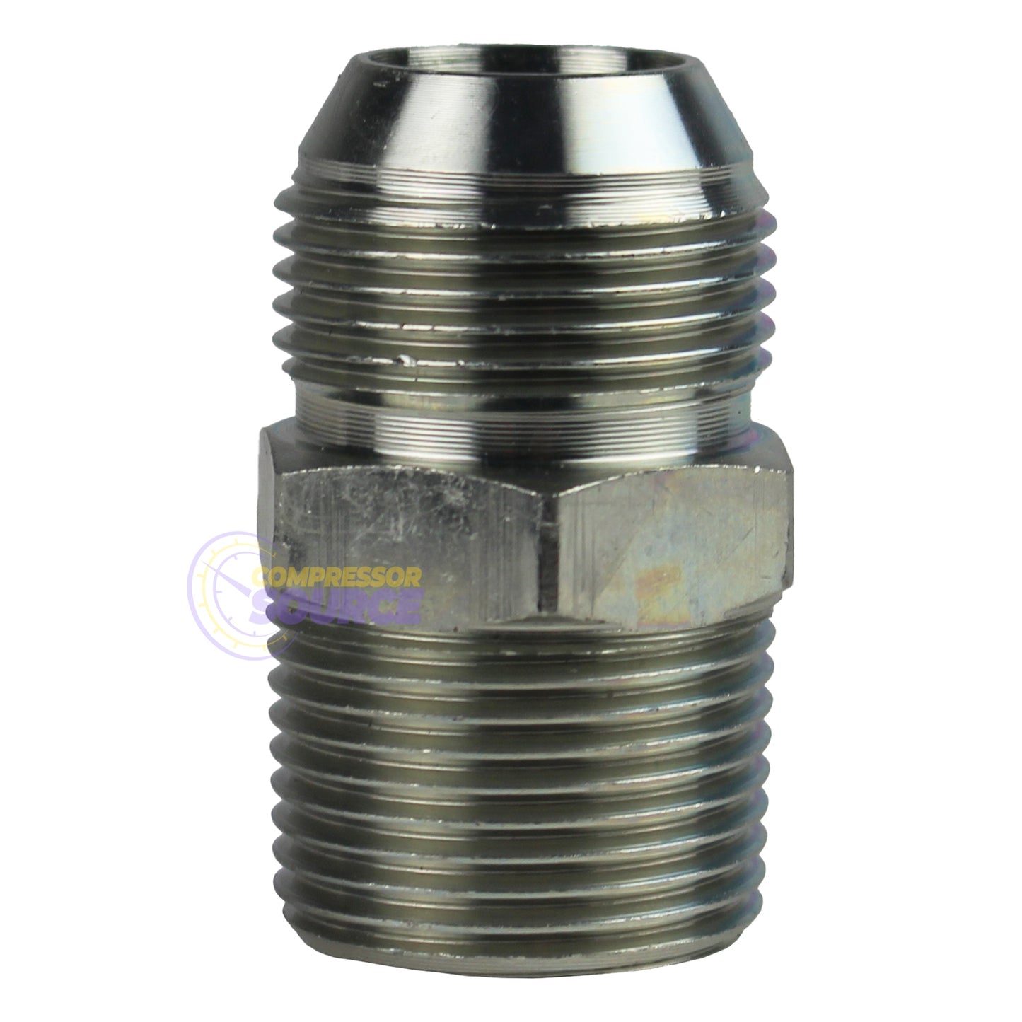 3/4" Male Flare x 3/4" MNPT Straight Adapter Fitting for 3/4" OD J06MF06MX