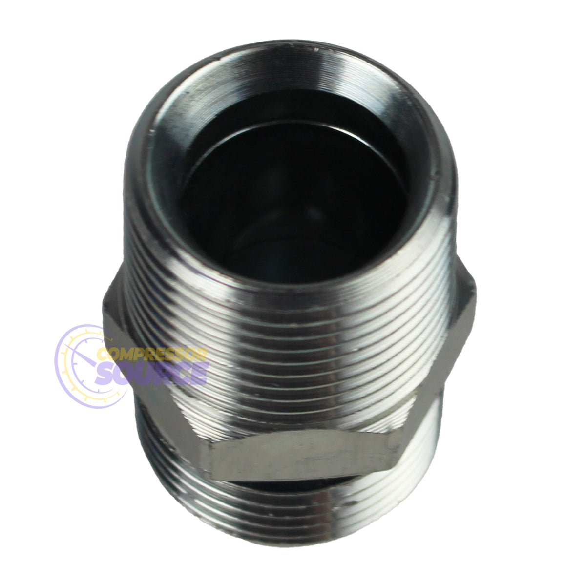 Stainless Beverage Fittings - Straight Adapters - 1/2 NPT x 1/2 Stainless Beverage Fittings - Straight Adapters - 1/2 NPT x 1/2