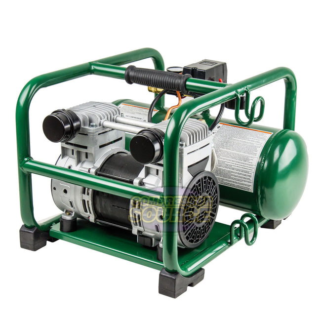 Rolair 2 HP Single Stage 3 Gal Portable Air Compressor 4.5 CFM @ 90 PSI 70dB 115V JC20