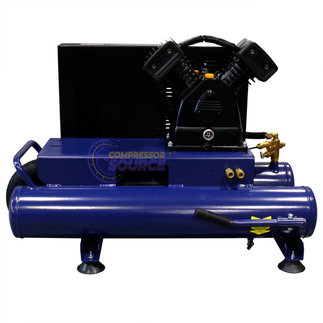 10-Gallon Wheelbarrow Air Compressor 12.5 CFM No Gas Engine JCB-6508G (6538T)