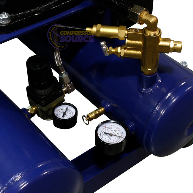 10-Gallon Wheelbarrow Air Compressor 12.5 CFM No Gas Engine JCB-6508G (6538T)