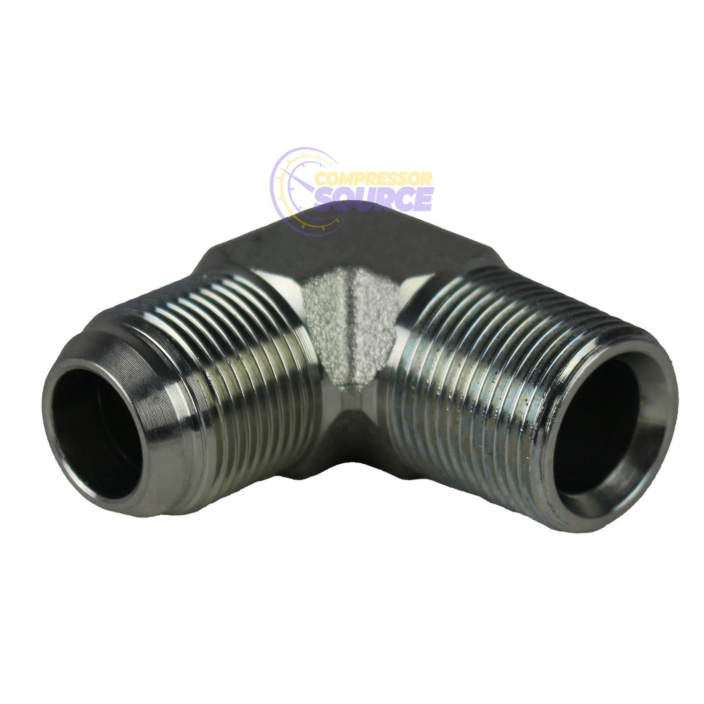 3/4" Male Flare x 3/4" MNPT Elbow Adapter for 3/4" OD JL06MF06MX