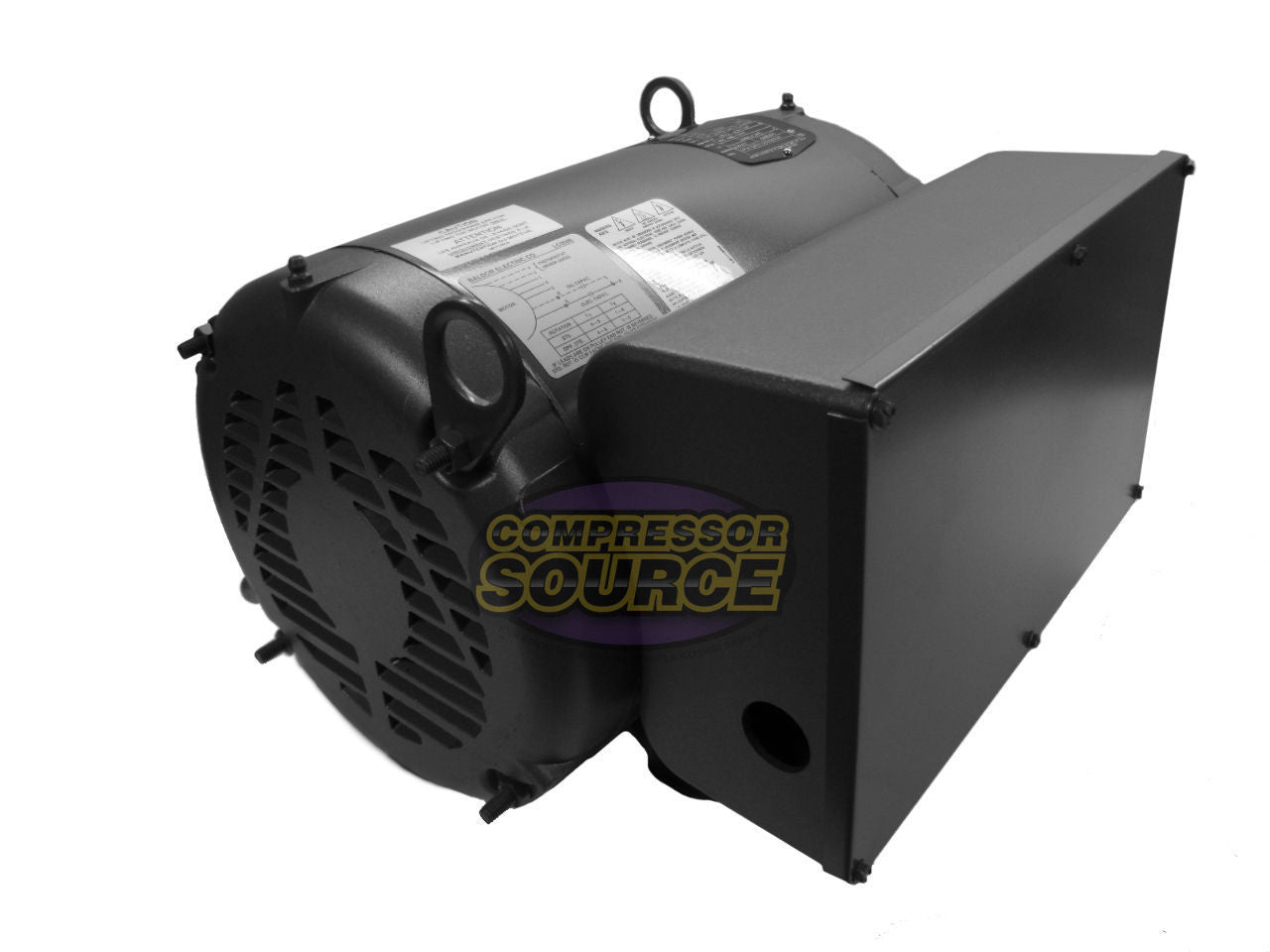 Baldor 10 HP Single Phase Electric Compressor Motor 215T Frame 230V 1725 RPM