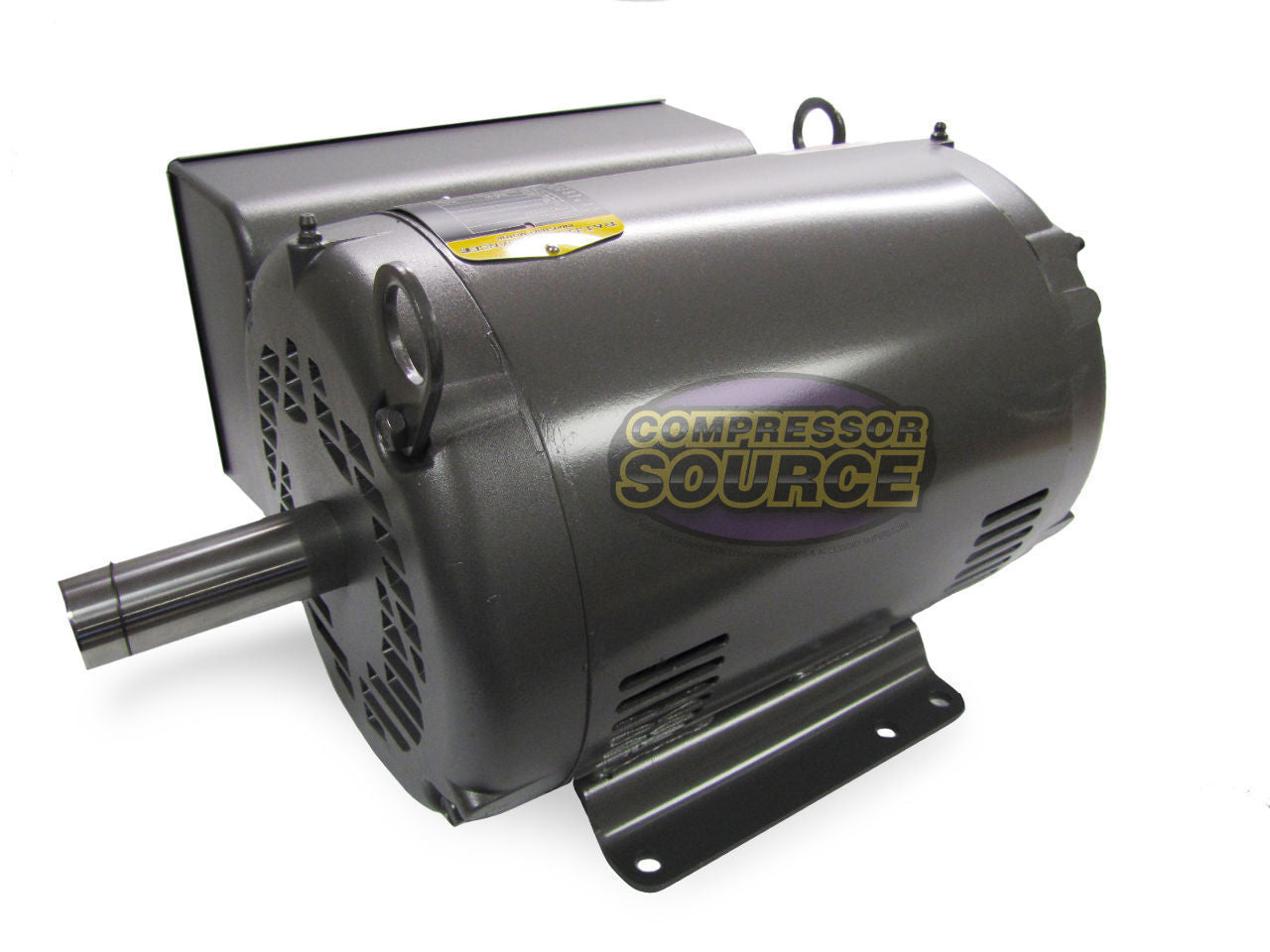 Baldor 10 HP Single Phase Electric Compressor Motor 215T Frame 230V 1725 RPM