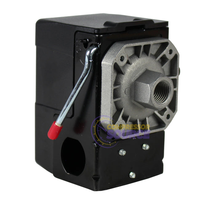 Single Port 25 Amp 95-125 PSI Heavy Duty Air Compressor Pressure Switch