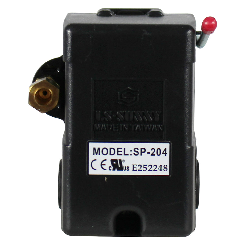 4 Port Pressure Switch 105 - 135 PSI 26 Amp L4M-105-135