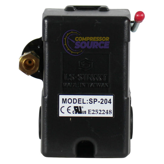 4 Port 25 Amp 105-135 PSI Heavy Duty Amp Pressure Switch L4M-105-135