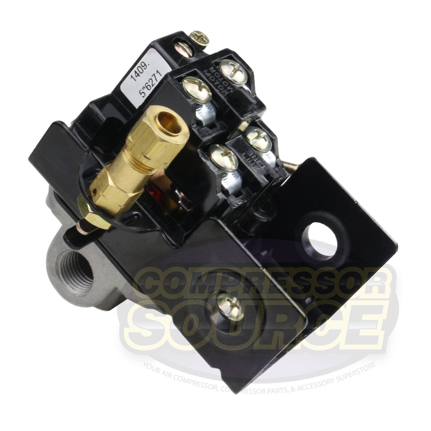 4 Port 25 Amp 105-135 PSI Heavy Duty Amp Pressure Switch