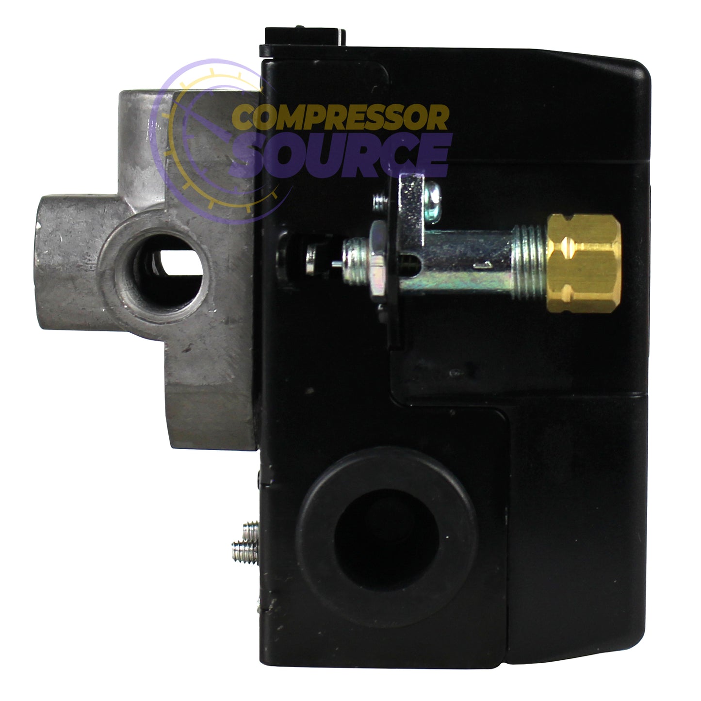 Lefoo 110-150 PSI 4 Port Pressure Switch Air Compressor Control with Unloader 20 Amp LF10-M4