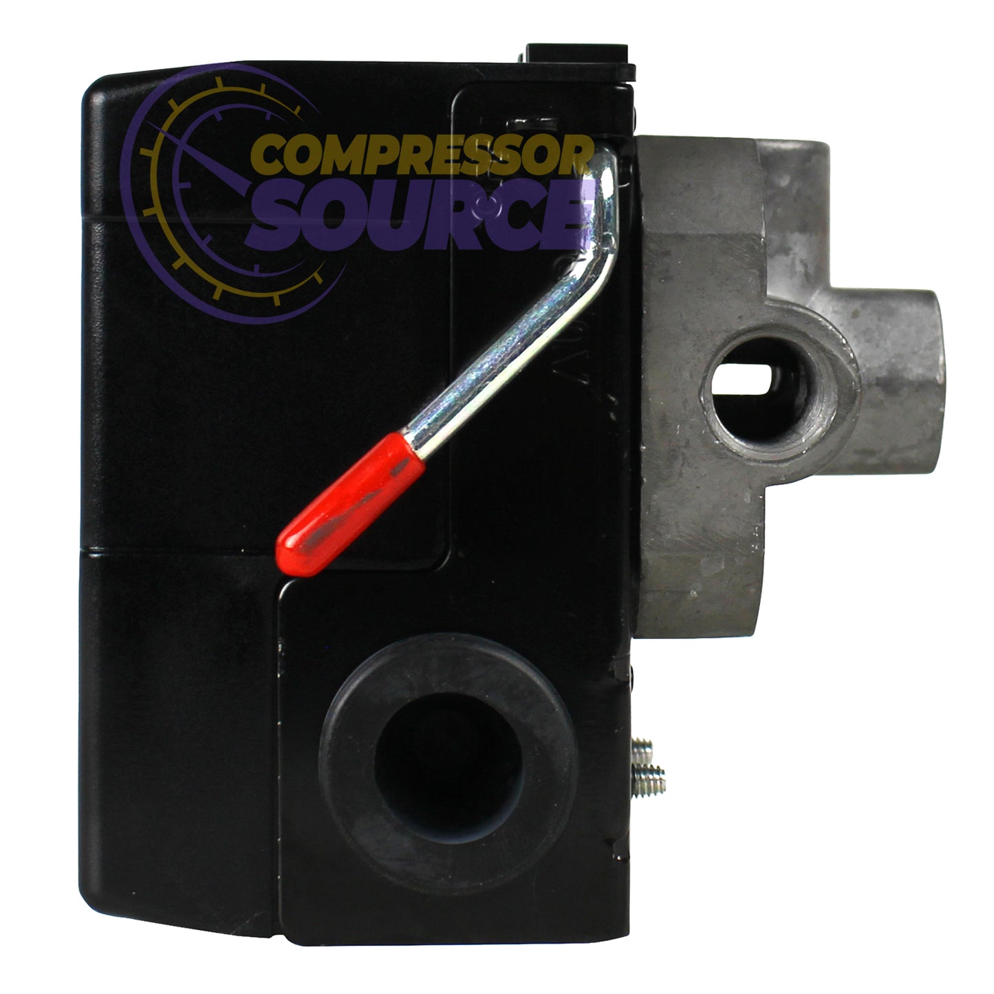 Lefoo 110-150 PSI 4 Port Pressure Switch Air Compressor Control with Unloader 20 Amp LF10-M4