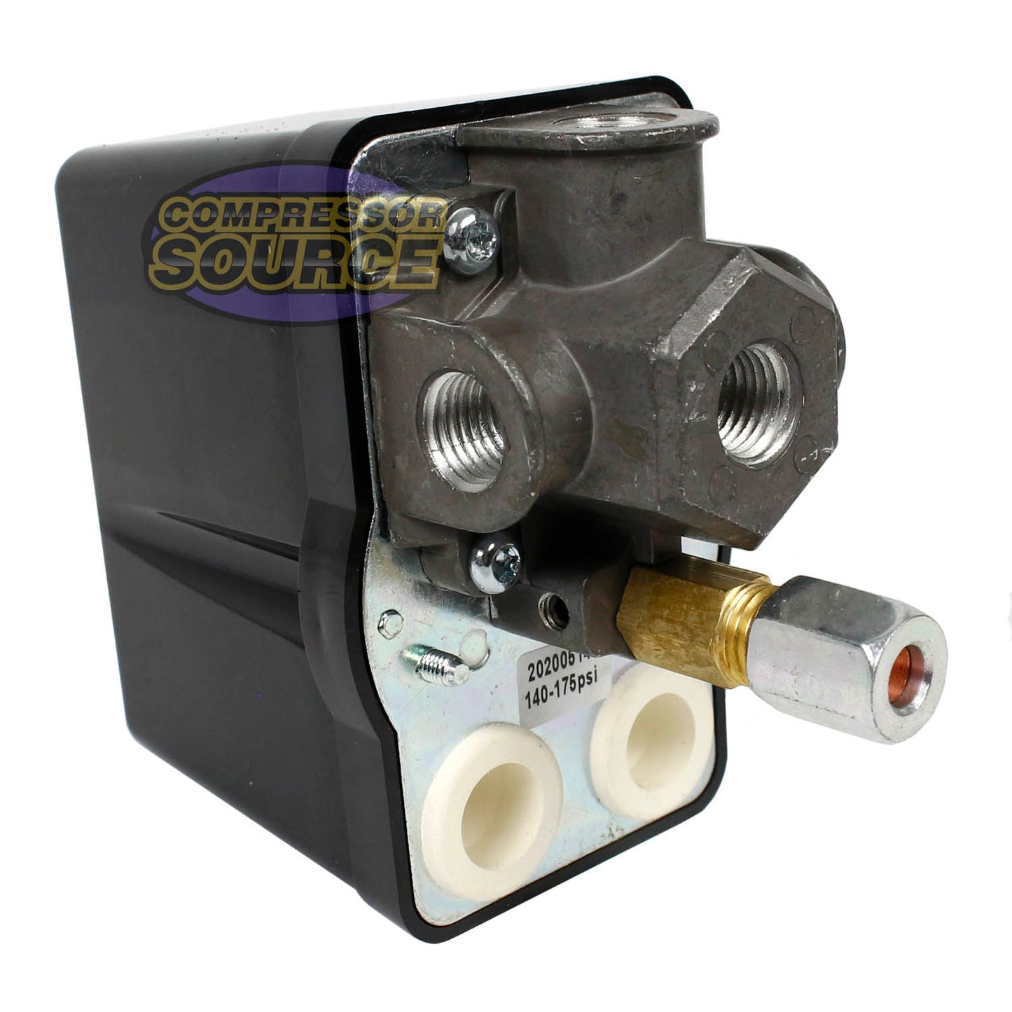 4 Port Pressure Switch 140 - 175 PSI 16 Amp 
LF18-H4-140-175