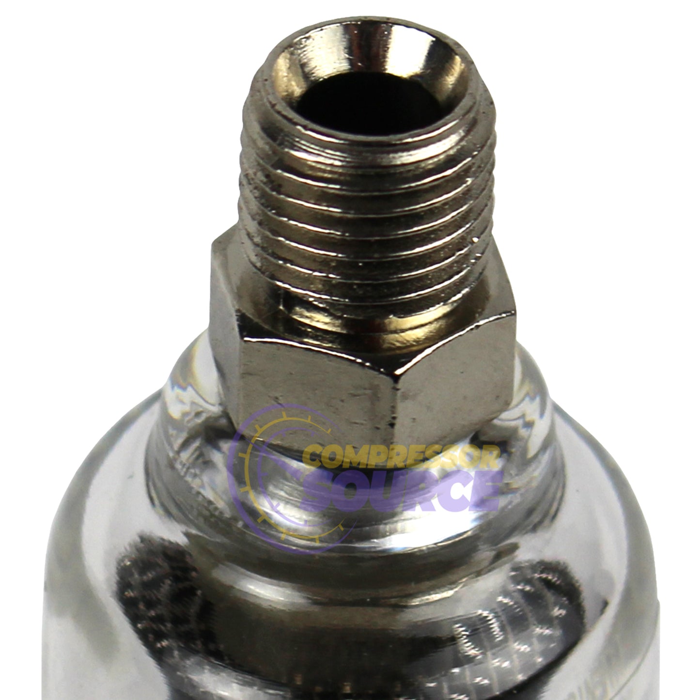 1/4" Mini Compressed Air In Line Filter Desiccant Dryer Moisture Water Separator
