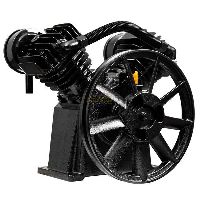 3 HP Single Stage 2-Cylinder 12 CFM 150 PSI Max Air Compressor Pump
