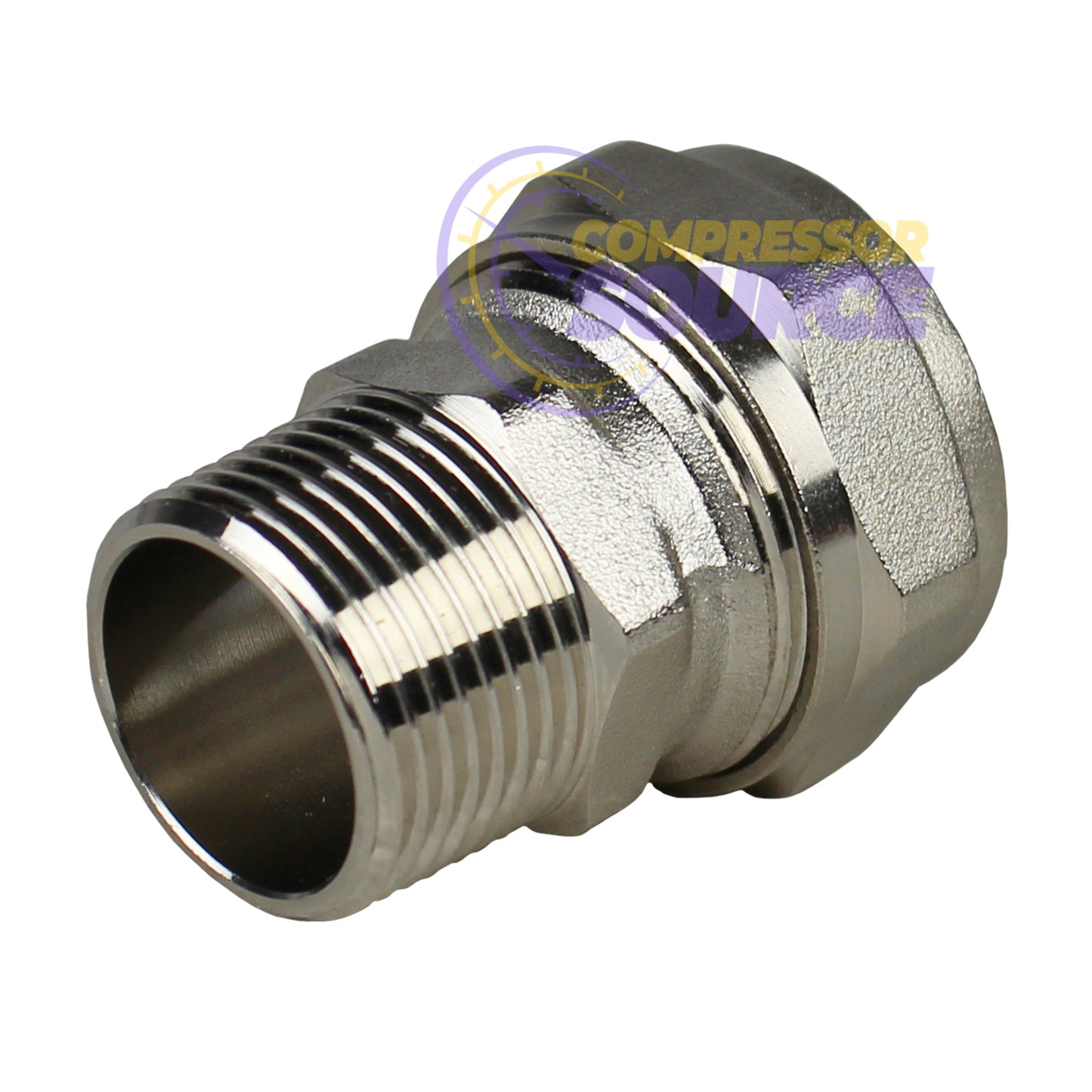 RapidAir MaxLine 3/4" NPT Straight Tubing Adapter M8003