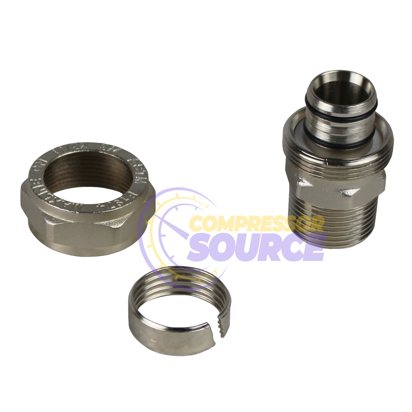 RapidAir MaxLine 3/4" NPT Straight Tubing Adapter M8003