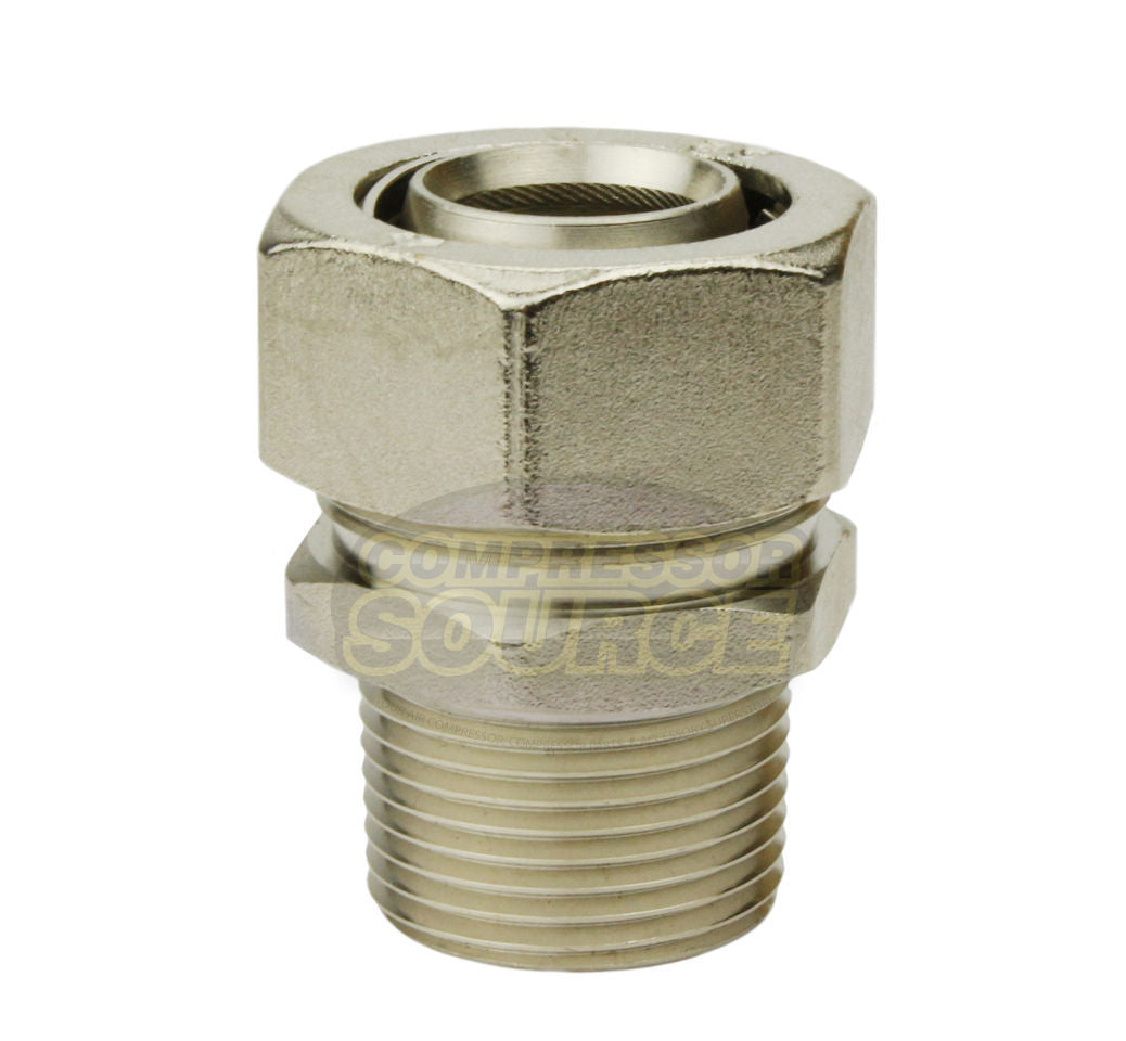 1" Inch MaxLINE Piping NPT Adaptor Fitting RapidAir Max Line M8004