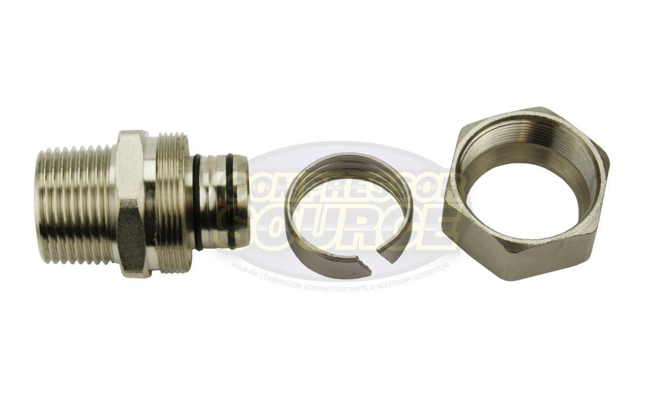 1" Inch MaxLINE Piping NPT Adaptor Fitting RapidAir Max Line M8004