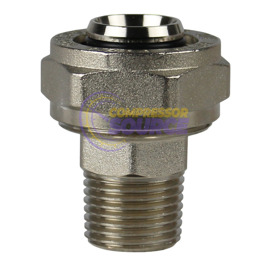 RapidAir MaxLine 1/2" NPT Straight Tubing Adapter M8005