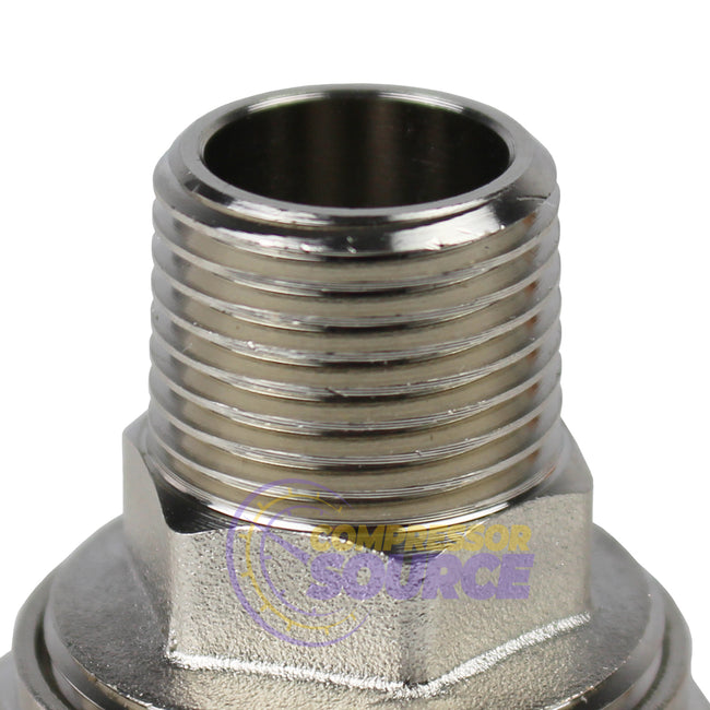 RapidAir MaxLine 1/2" NPT Straight Tubing Adapter M8005