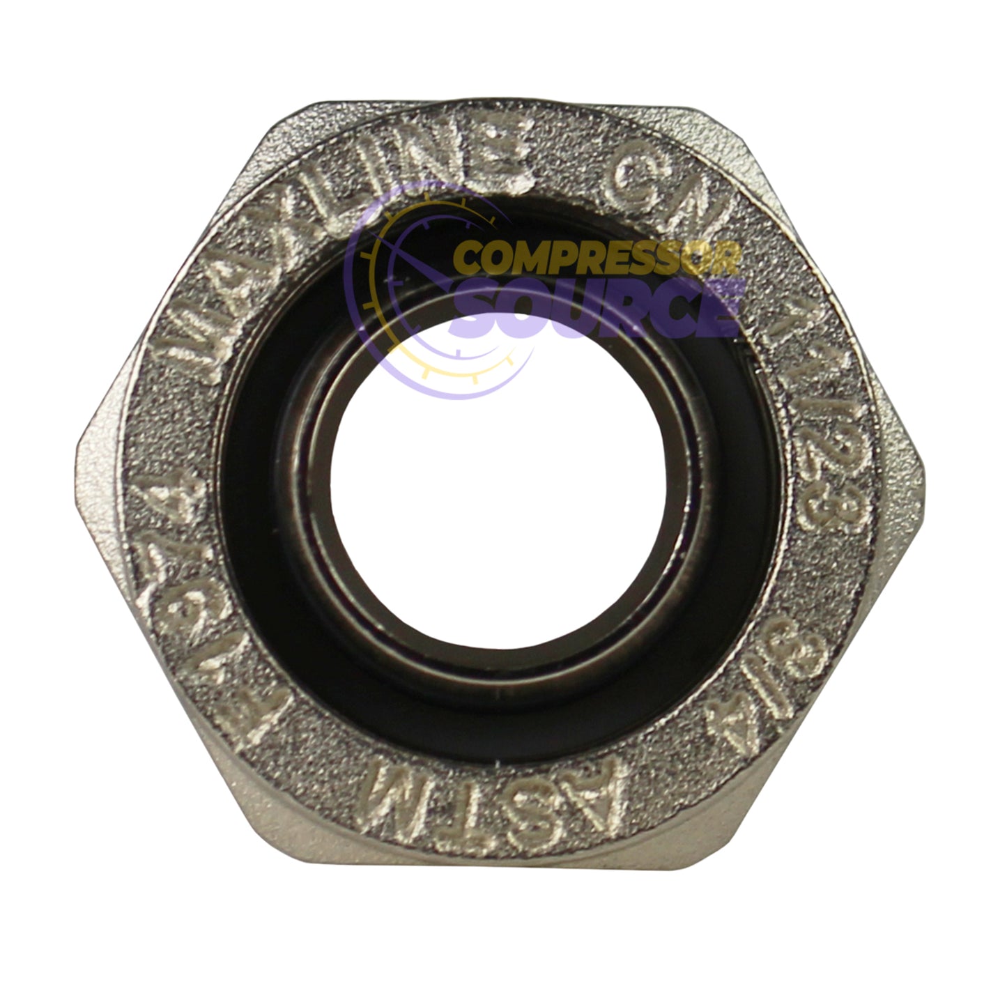 RapidAir MaxLine 1/2" NPT Straight Tubing Adapter M8005