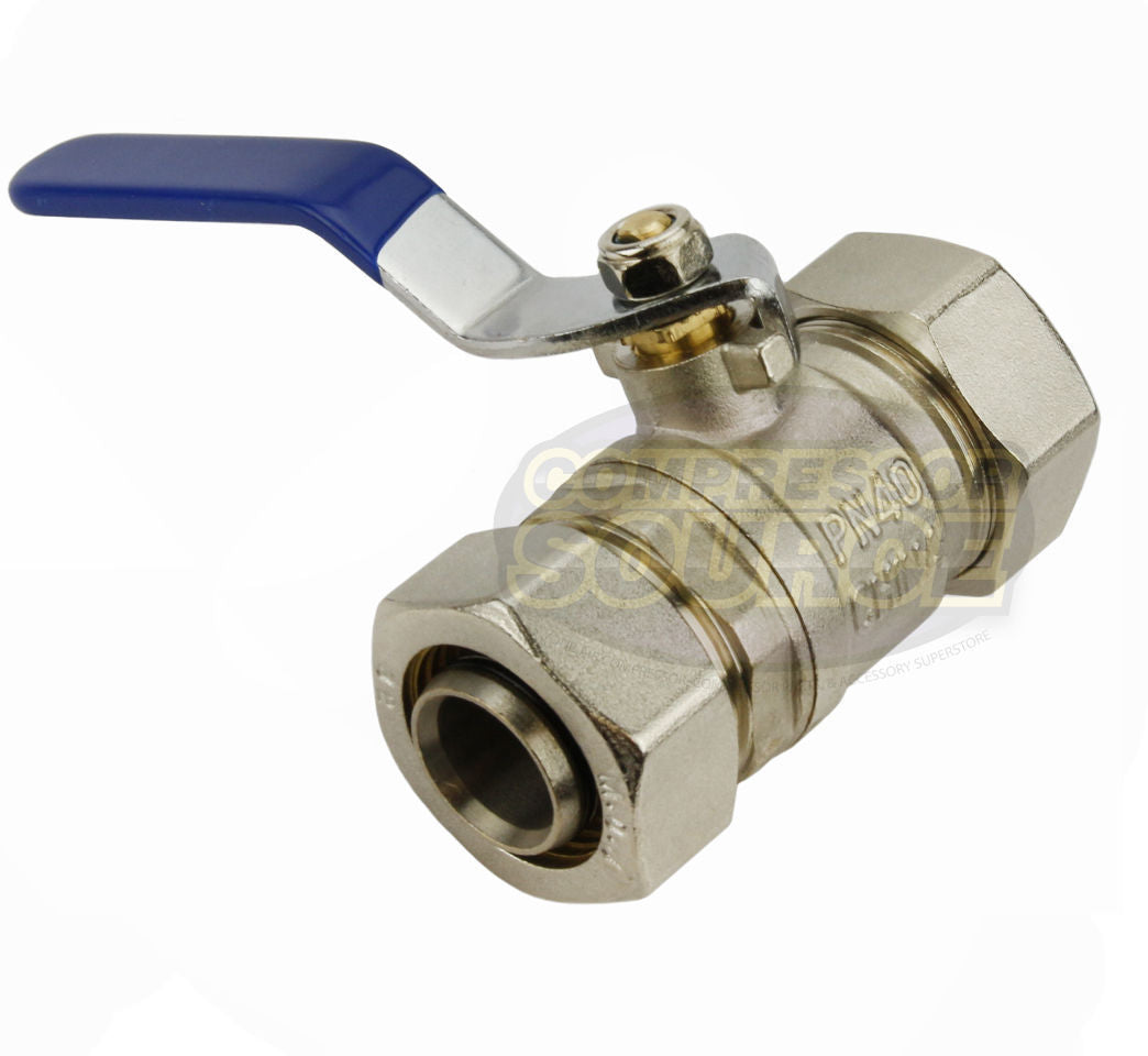 MaxLine RapidAir 1" In Line Ball Valve For 1 Inch Max Line Air Tubing M8040