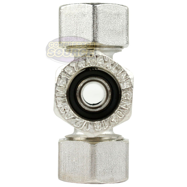 Maxline Multi Directional Cross Fitting 1/2" Tubing Compressed Air Piping M8041