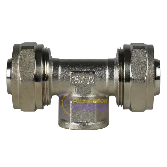 RapidAir MaxLine 3/4" x 1/2" Female Drop Tee Union M8078