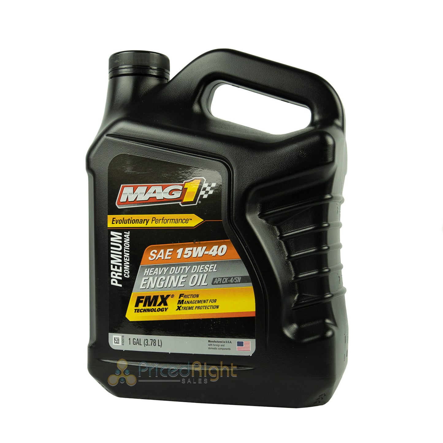 MAG1 Premium Conventional 15W-40 CK-4 Heavy Duty Diesel Engine Motor Oil Gallon
