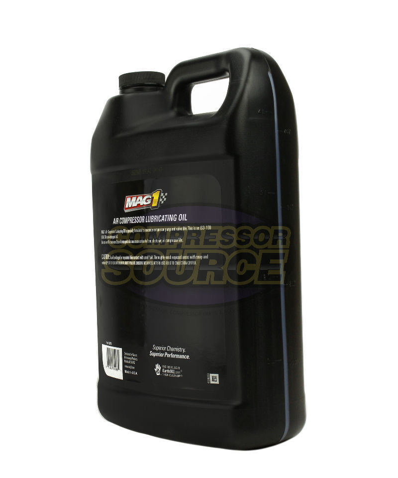 MAG1 Air Compressor Oil ISO-100 SAE-30W Non-Detergent 1 Gallon Jug