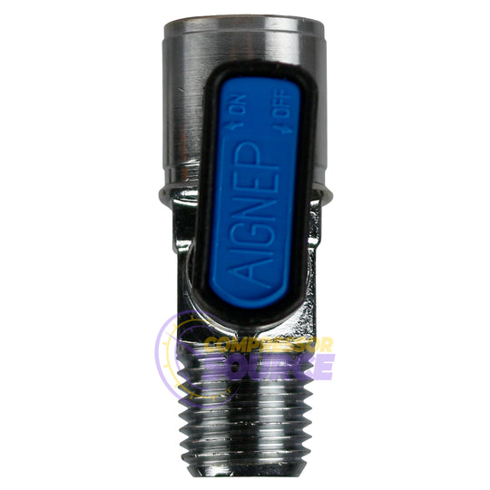 Prevost 1/4" Male Female NPT Ball Valve Water Moisture Air Tank Drain Shut Off