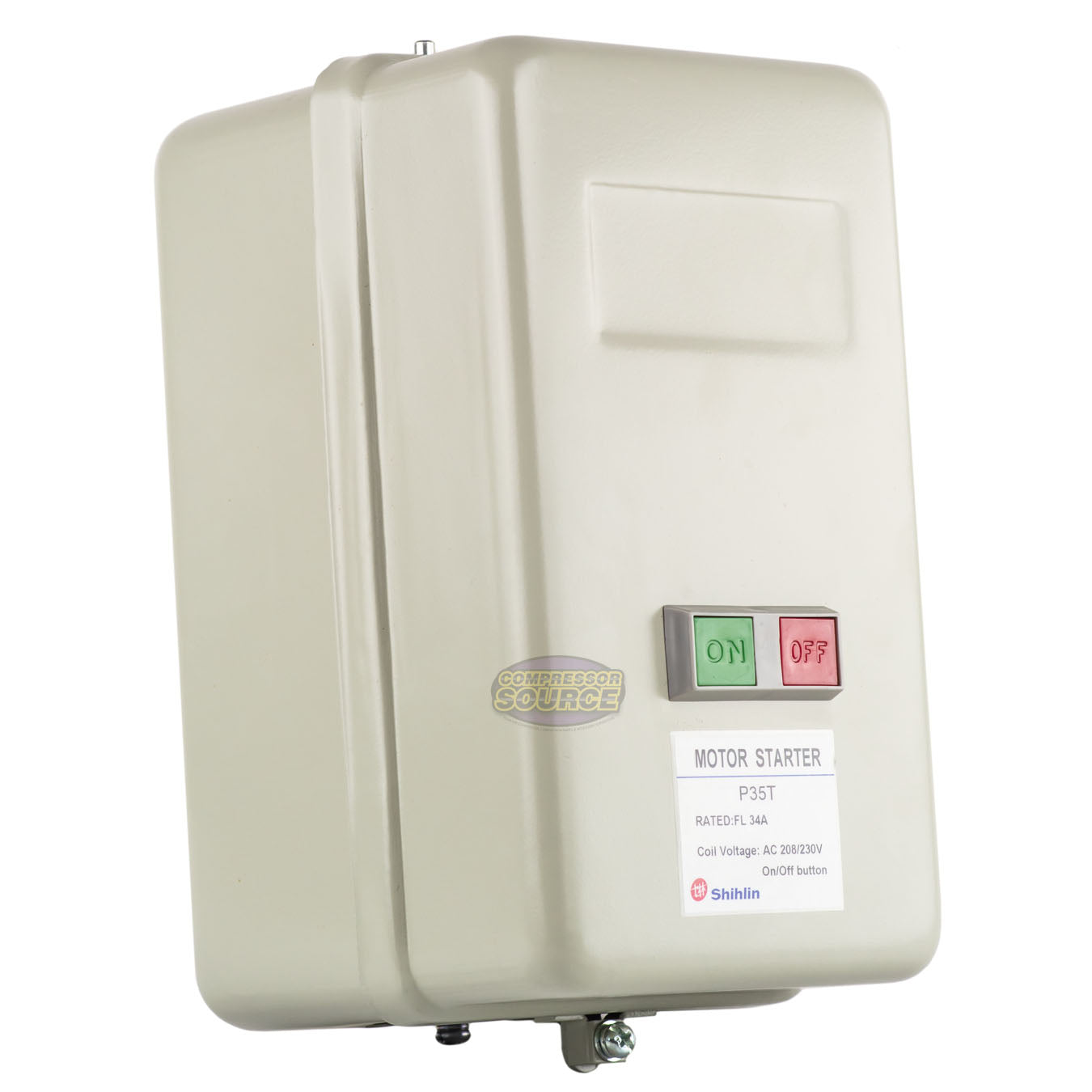 5 HP Single Phase Magnetic Starter w/ On/Off Switch 220-240V 22-34 Amp ...