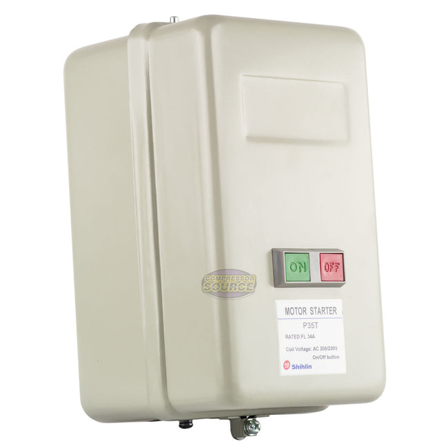 5 HP Single Phase Magnetic Starter w/ On/Off Switch 220-240V 22-34 Amps MSP30TPB