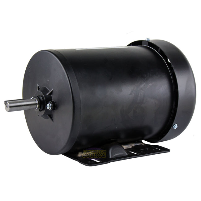 1 HP 3 Phase Electric Motor 1760 RPM 56H Frame 230/460V TEFC