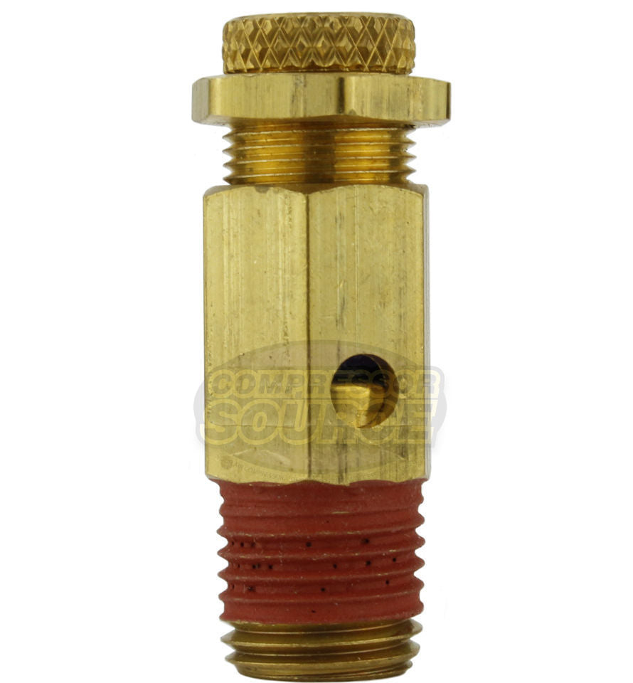Adjustable Pressure Pop-off Relief Valve 1/4