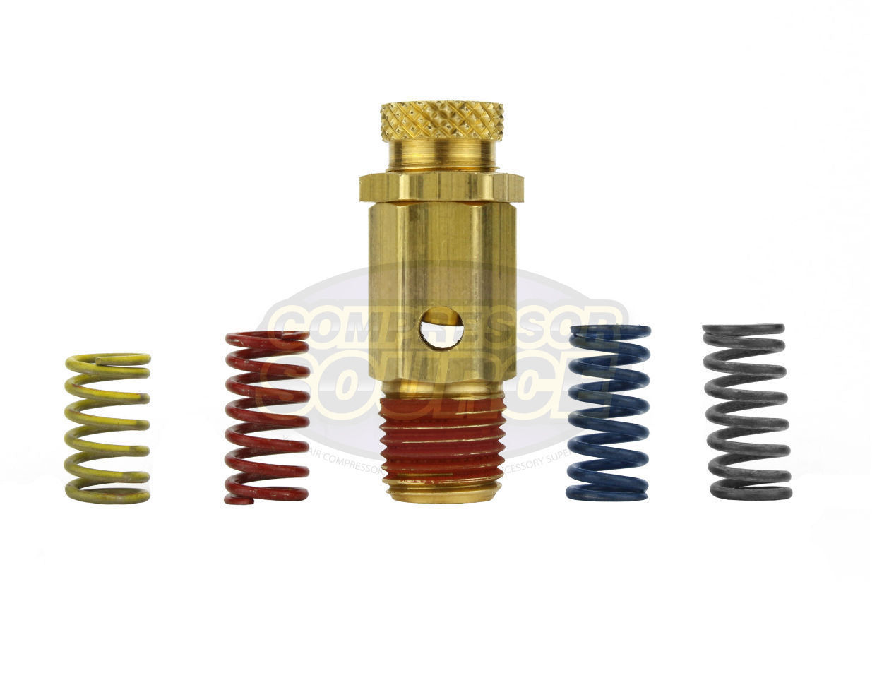 25-200 PSI 1/4" NPT Adjustable Air Pressure Relief Valve Kit