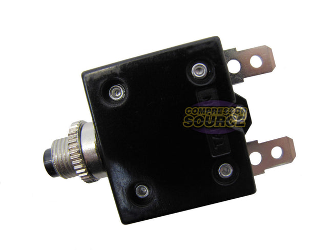 Puma 22 Amp Circuit Breaker Push Button 12 / 24 / 50 Volts DC 110 220 AC Switch