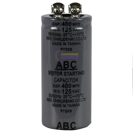 Start Capacitor for a PK5020 Puma Compressor 400 MFD 125V AC NCA5020CAP