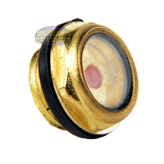 1/2" Puma Air Compressor Oil Sight Glass & Gasket OEM Replacement 2303021B