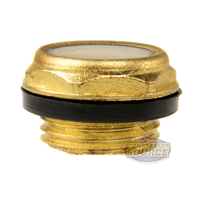 1/2" Puma Air Compressor Oil Sight Glass & Gasket OEM Replacement 2303021B