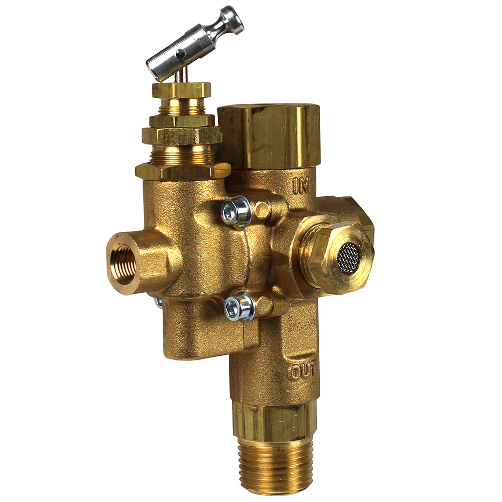 1/2" x 1/2" NPT GAS AIR COMPRESSOR UNLOADER CHECK VALVE COMBO 145 - 175