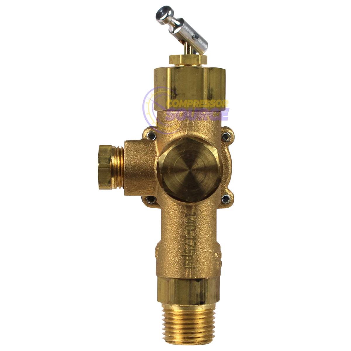1/2" x 1/2" NPT GAS AIR COMPRESSOR UNLOADER CHECK VALVE COMBO 145 - 175