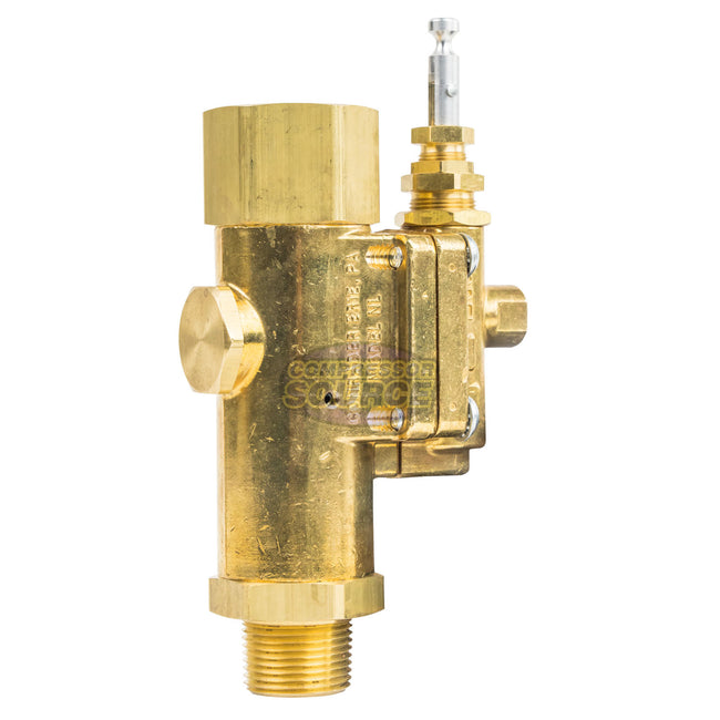 Conrader Gas Compressor Pilot Unloader Check Valve Combo 60CFM 145-175 PSI