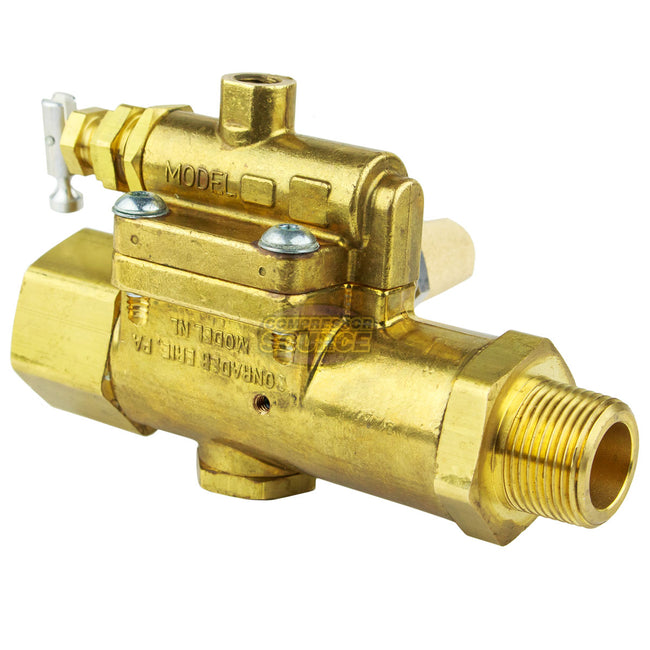 Conrader Gas Compressor Pilot / Unloader Check Valve Combo High CFM 120-150 PSI