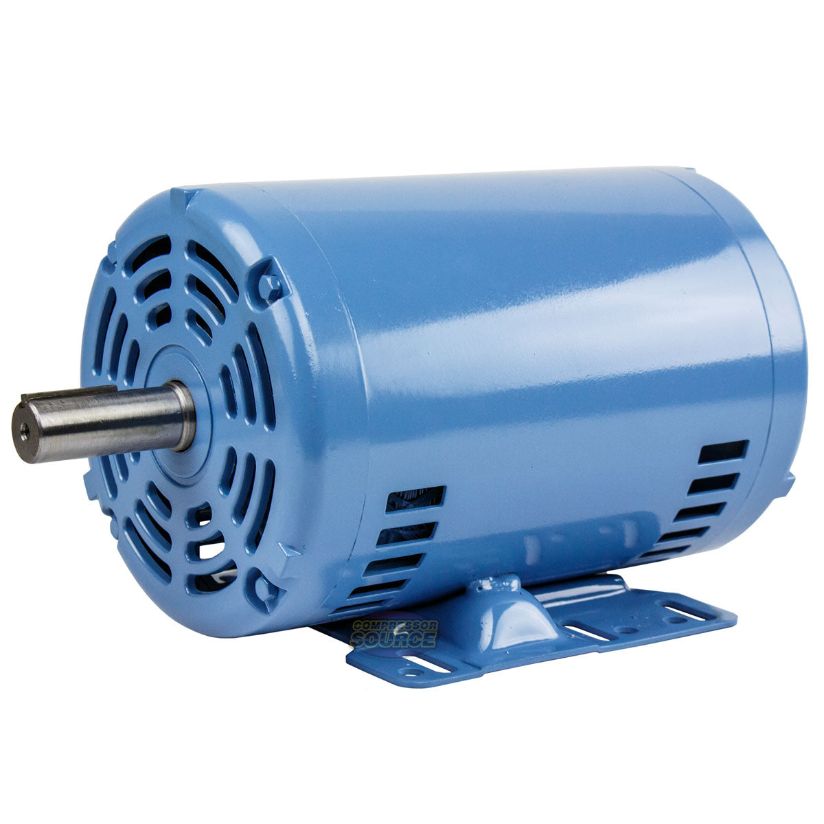 1.5 HP 3 Phase Electric Motor 1800 RPM 145T Frame ODP Open Drip Proof 230/460V