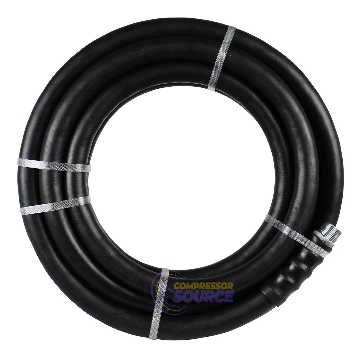 BluBird OilShield 3/4" X 20' Rubber Farm Fuel Transfer Hose with Static Wire OSFH3420