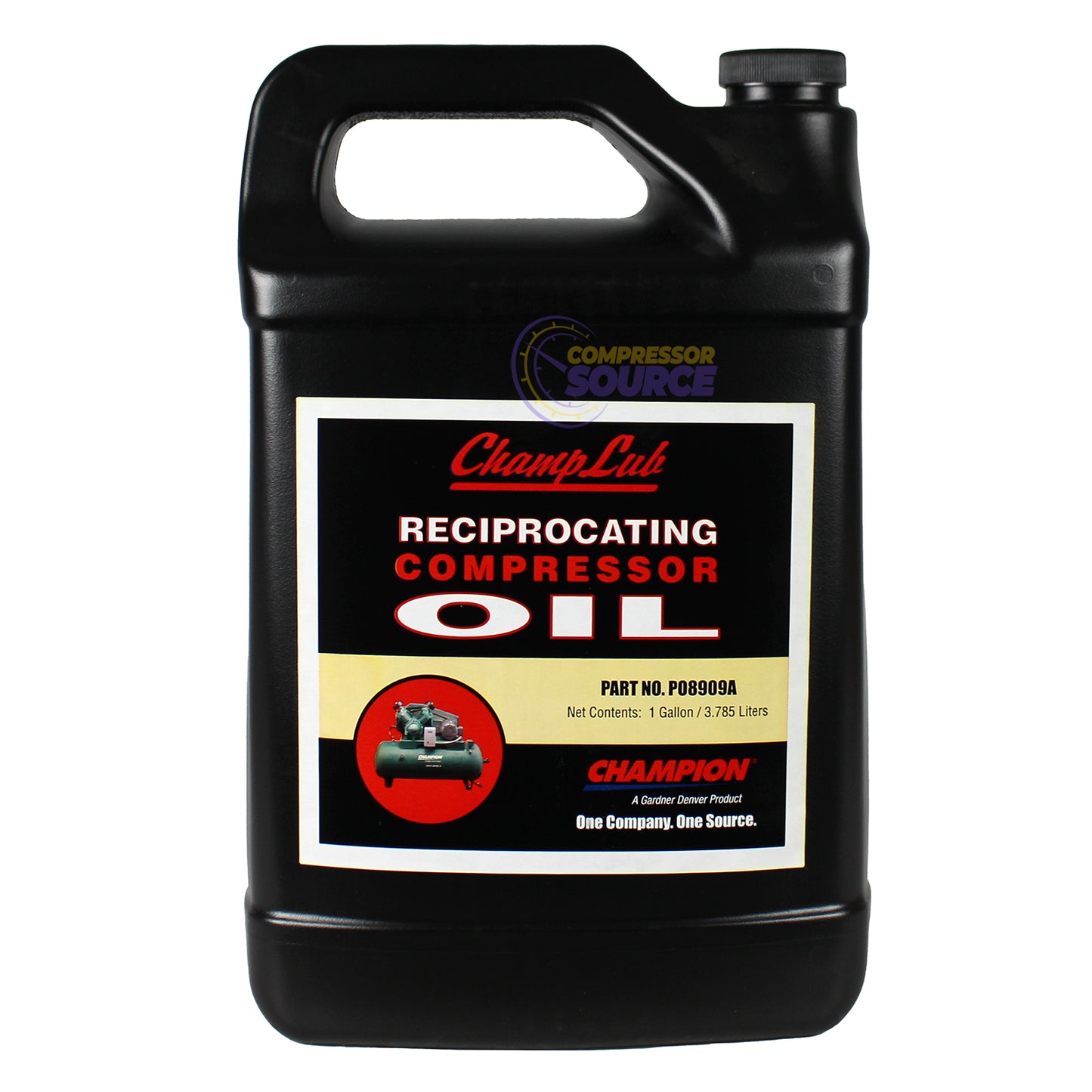 Champion Champlub P08909A Reciprocating Air Compressor Oil 1 Gallon Long Lasting