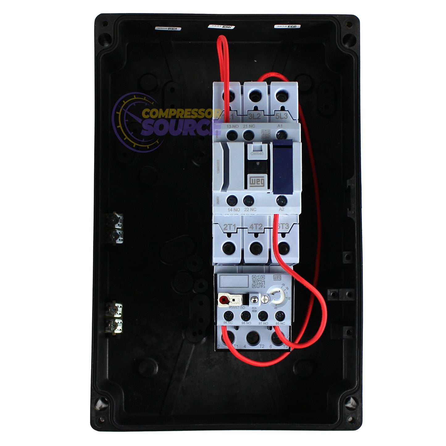 WEG 10 HP 3 Phase Magnetic Starter NEMA 4X 208-240V 25 - 40 Amp 
PESW-40V24EXR35