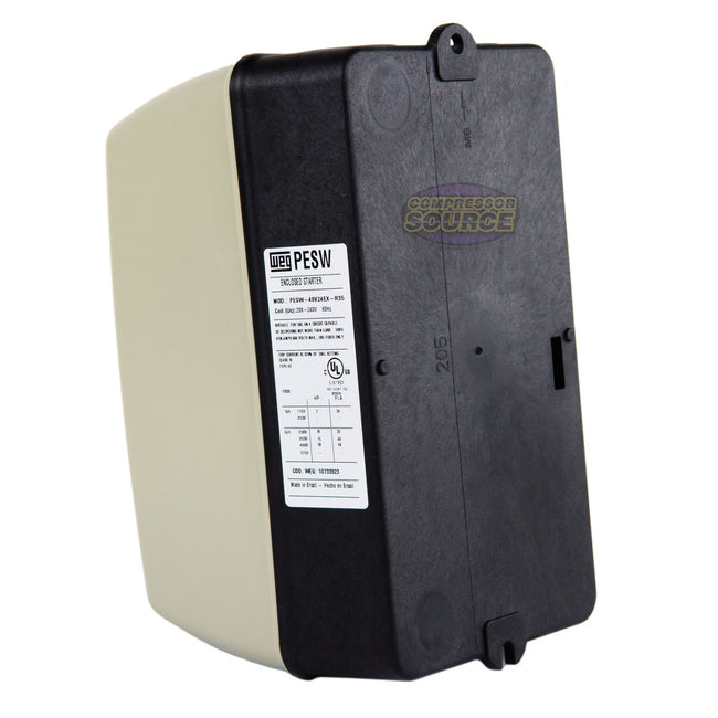 WEG 15 HP 3 Phase Magnetic Starter NEMA 4X 208-240V 25-40 Amps