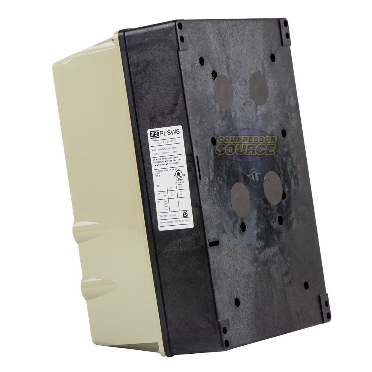 WEG 7.5 HP 1 Phase Magnetic Starter NEMA 4X 208-240V 25 - 40 Amp 
PESWS-50V24EX-RM36